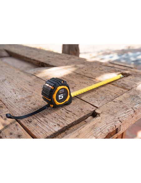 Flexómetro 5m x 19mm abs standard koma tools