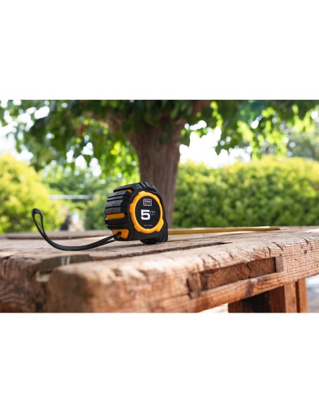 Flexómetro 5m x 25mm abs standard koma tools