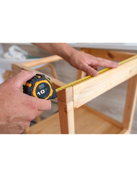 Flexómetro 10m x 25mm abs standard koma tools