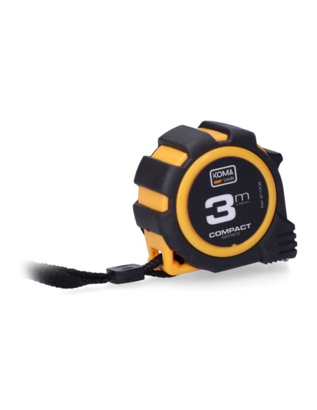 Flexómetro 3m x 16mm abs compact koma tools