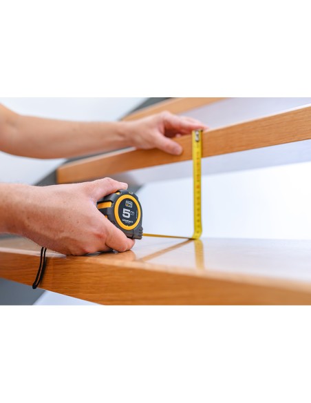 Flexómetro 5m x 25mm abs compact koma tools
