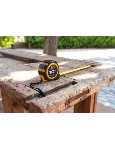 Flexómetro 10m x 25mm abs compact koma tools