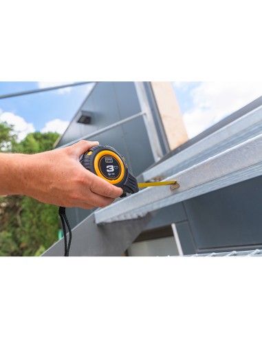 Flexómetro 3m x 16mm abs magnet