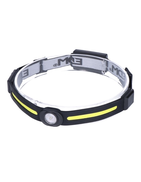 Linterna de cabeza led 3w + 5w recargable