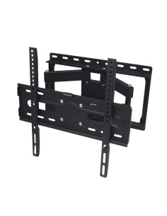 Soporte universal tv de 26-55 pulgadas 60 kg con dos brazos y oscilante. con nivel incluido