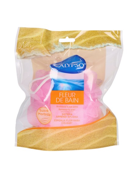 Esponja calypso malla flor (fleur bain) colores surtidos