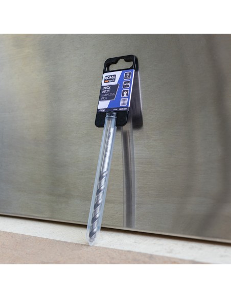 Broca cilíndrica corta hsse din-338n inox 10,00mm iz27527 koma tools (izar)