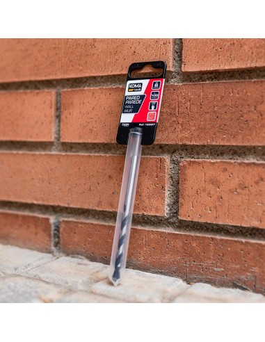 Broca pared standard. punta md 10,00 x 120mm...