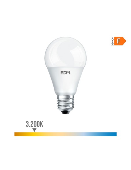 Bombilla standard led e27 15 w 1521 lm 3200 k luz calida ø6 x 11 cm