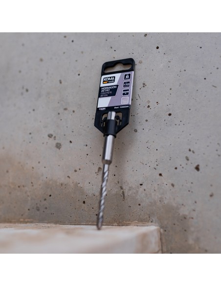 Broca sds plus hormigon 10,00x160mm iz27988 koma tools (izar)