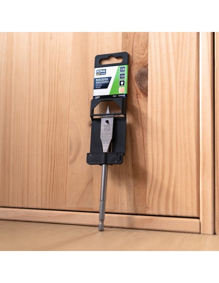 Broca plana para madera 20,00 x 152mm iz28108 koma tools (izar)