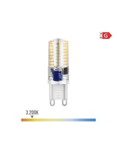 Bombilla g9 silicona led 2,5 w 170 lm 3200 k luz calida ø15 x 50 mm