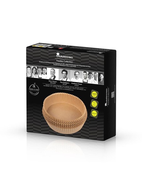 Bandeja de papel para freidora de aire ø16 x 4,5 cm