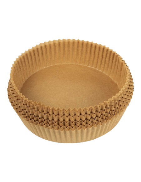 Bandeja de papel para freidora de aire ø26 x 4,5 cm