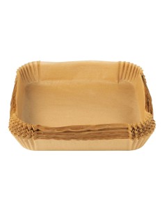 Bandeja de papel para freidora de aire 26 x 26 x 4,5 cm