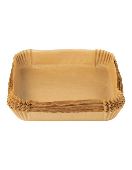 Bandeja de papel para freidora de aire 26 x 26 x 4,5 cm