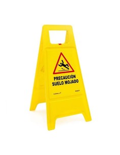 Panel amarillo precaucion suelo mojado 62cm al. normaluz 2