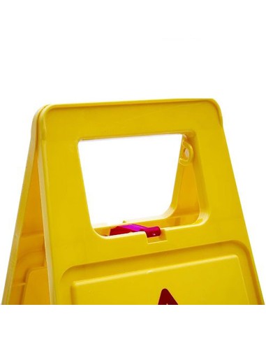 Panel amarillo precaucion suelo mojado 62cm al....