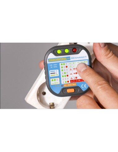 Probador de tomas pan tipo ftest fi pancontrol