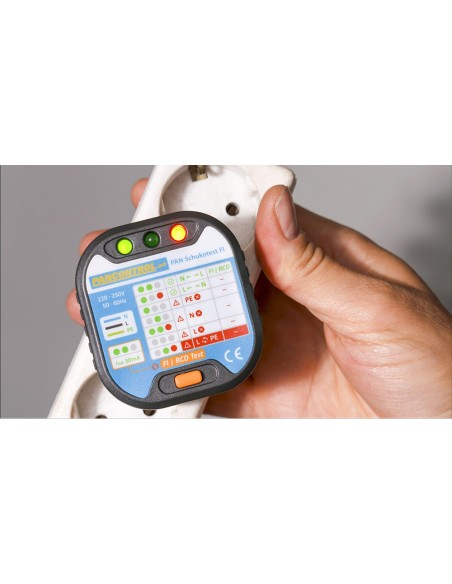 Probador de tomas pan tipo ftest fi pancontrol