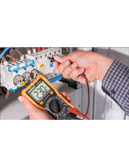 Multímetro digital cat iii 600v pan minimeter pancontrol