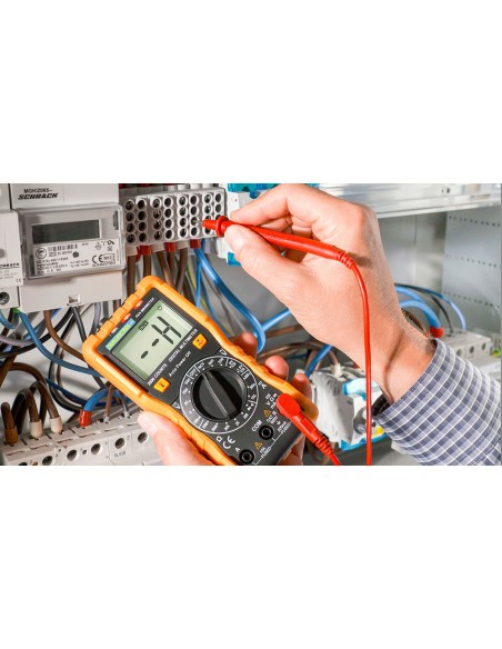 Multímetro digital cat iii 600v pan minimeter pancontrol