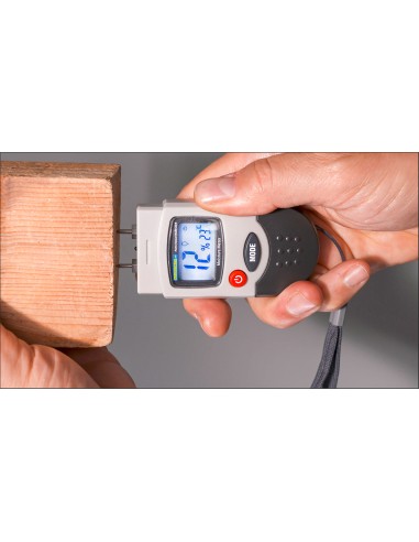 Medidor de humedad para madera y materiales de...