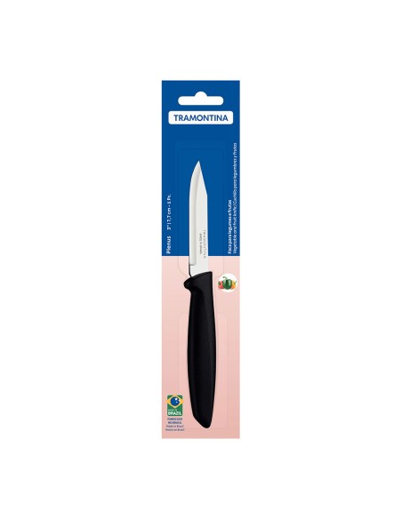 Cuchillo para legumbres y frutas 3" plenus negro