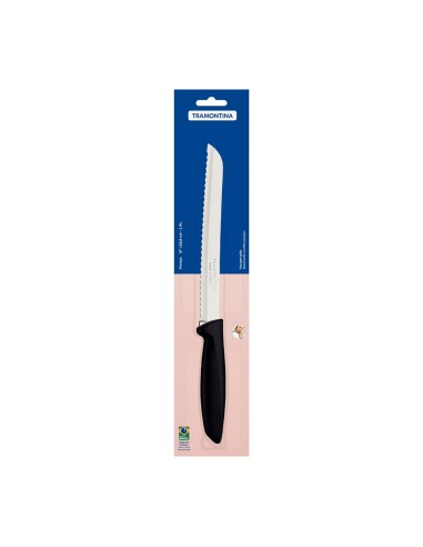 Cuchillo panero plenus negro 8"