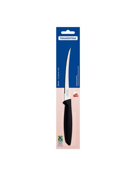 Cuchillo para tomates 5" plenus negro tramontina