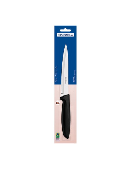 Cuchillo utility plenus negro 6"