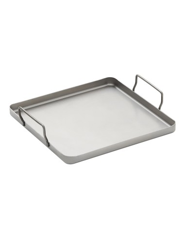 Bandeja de acero para horno 26 x 30 x 1,5 cm
