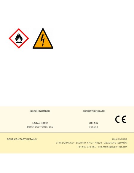 Kit soplete pro-fire + 2 botellas de gas mapp rosca 1" 1500002772 super ego