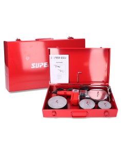 Soldador tuberias plásticas polifusor para ppr 75-90-110mm 230v 1500000449 super ego 2