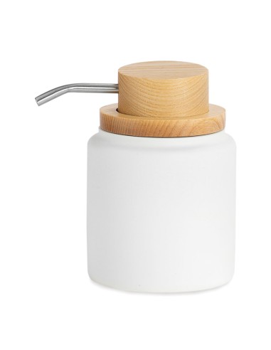 Dispensador poli m. fresno blanco ø9 x 13 cm