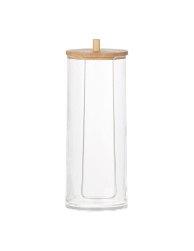 Bote de baño algodonero acrílico ø7 x 17 cm