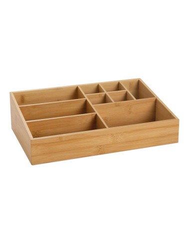 Organizador de bambú 33 x 21 x 9 cm