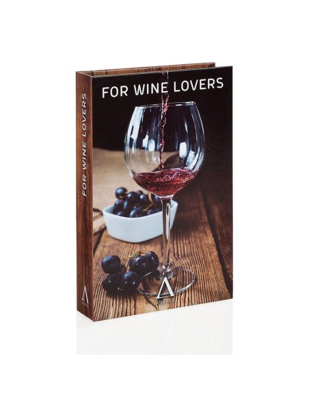 Set 3 accesorios para vino 11,5x17,5x3cm cc66178 andrea house