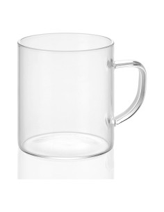 Juego de 2 tazas de vidrio 300 ml ø7,5 x 8,5 cm 2