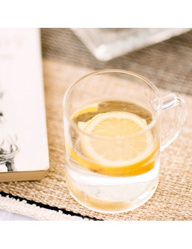 Juego de 2 tazas de vidrio 300 ml ø7,5 x 8,5 cm