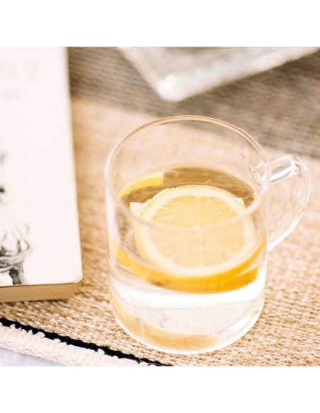 Juego de 2 tazas de vidrio 300 ml ø7,5 x 8,5 cm