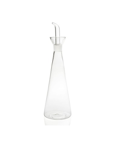 Aceitera de vidrio ø8x28,5cm 500ml ms64322 andrea house