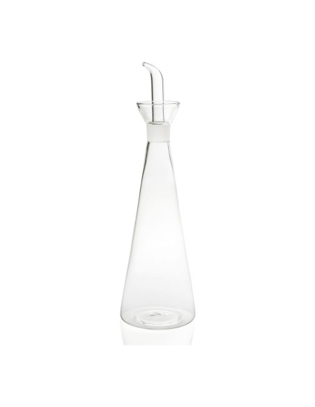 Aceitera de vidrio ø8x28,5cm 500ml ms64322 andrea house