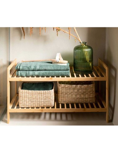 Estantería / zapatero bambú 70 x 26 x 40 cm