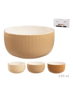 Bol de 550ml terracota colores surtidos kozina