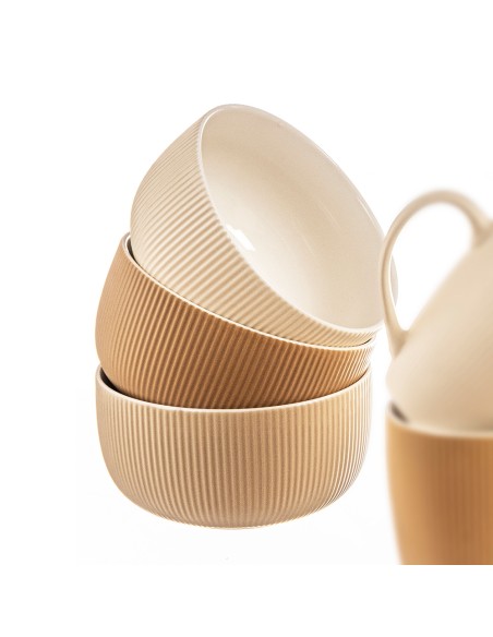 Bol de 550ml terracota colores surtidos kozina