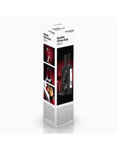 Estuche de vino con forma de botella v0100451 innovagoods 2