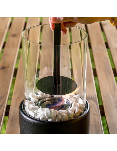 Chimenea de mesa de bioetanol decorativa v0103774 innovagoods