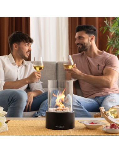 Chimenea de mesa de bioetanol decorativa...