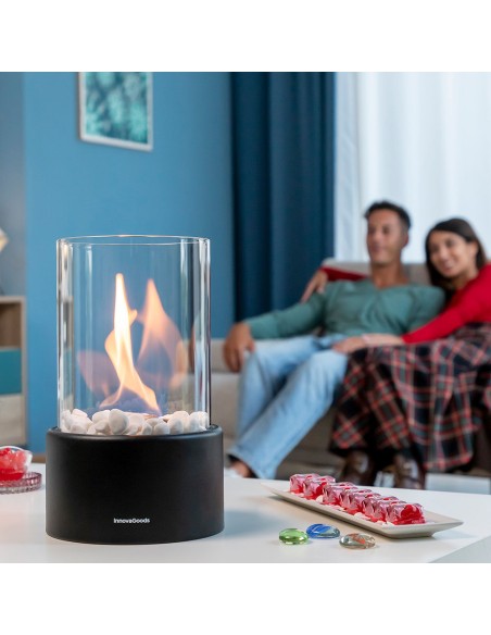 Chimenea de mesa de bioetanol decorativa v0103774 innovagoods